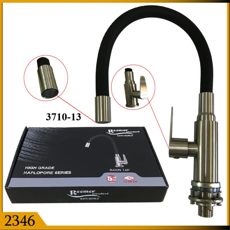 SINK TAP FLEXIBLE TYPE MATT HEAVY RMR STANDED (2346)